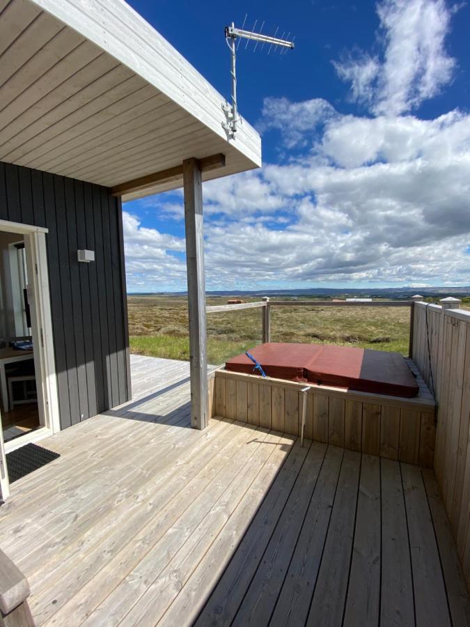 Blue View Cabin 3B With Private Hot Tub Reykholt  Exterior photo